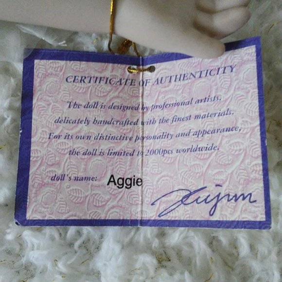 Goldenvale Collection Porcelain Angel Wing Doll very rare - Picture 15 of 15